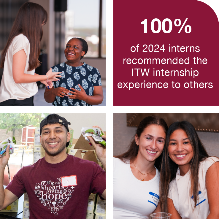 Photos of ITW interns