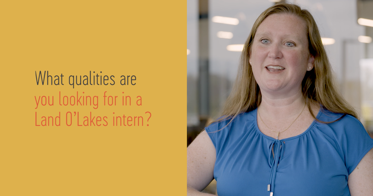Explore Undergraduate Internships Land O'Lakes Jobs