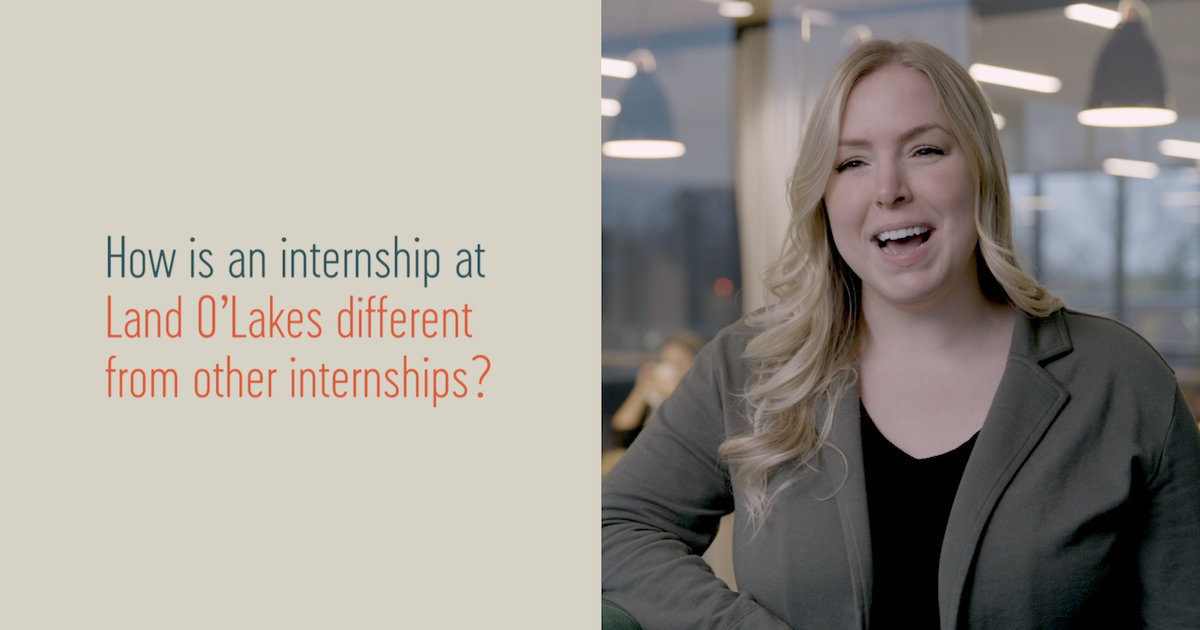 Explore Undergraduate Internships Land O'Lakes Jobs