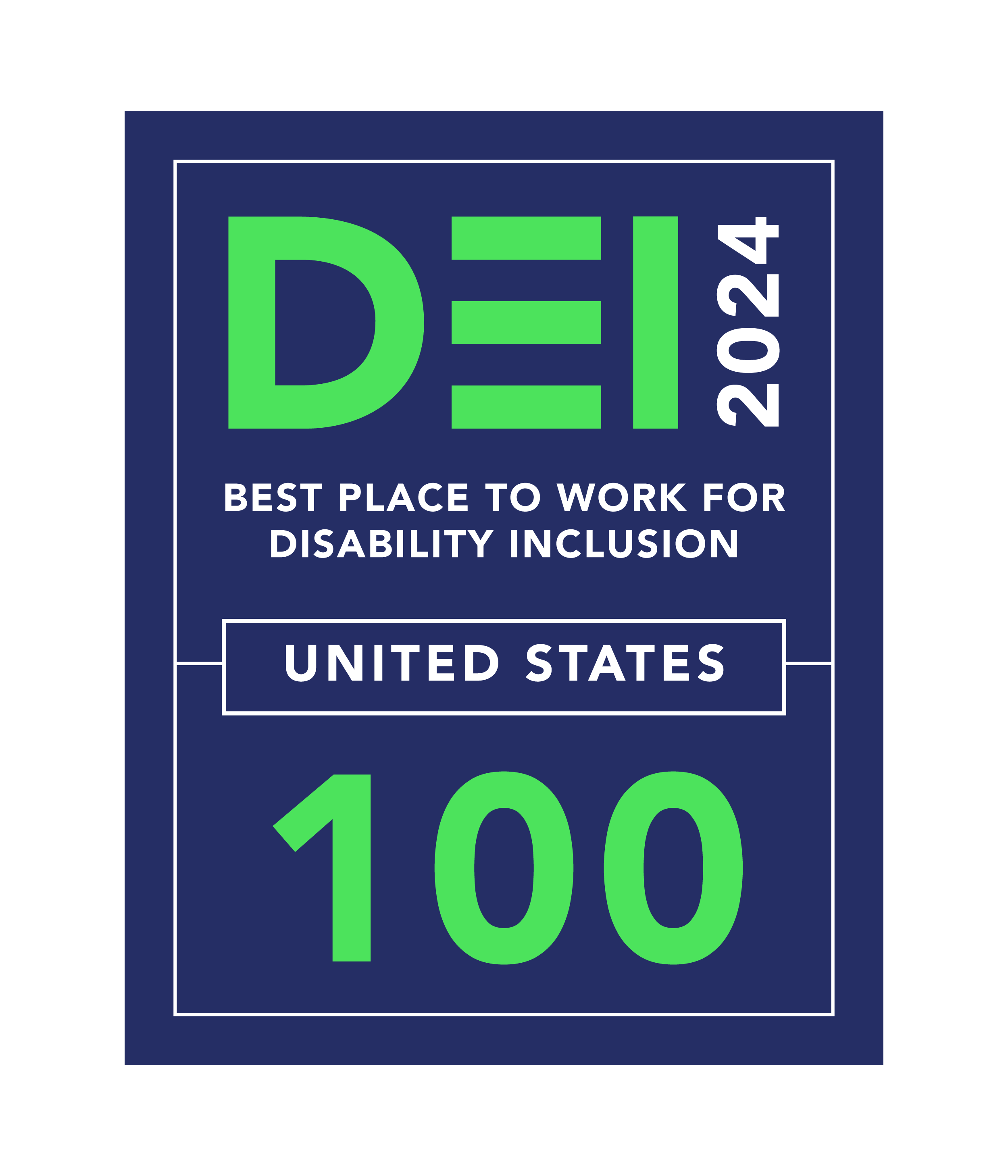 We are a best place to work for Disability Inclusion