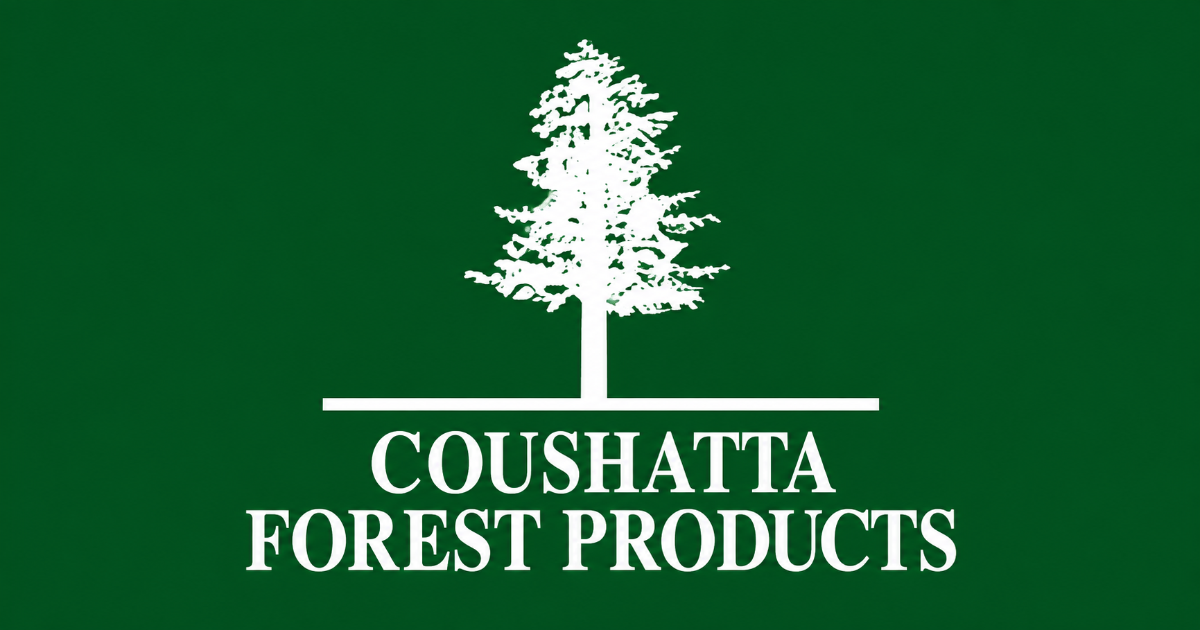 Coushatta Forest Products logo card