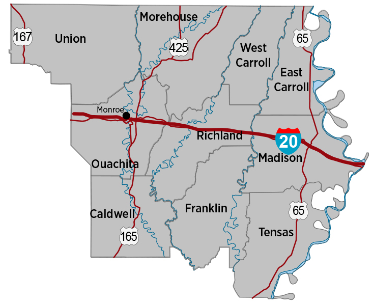 Northeast Region map