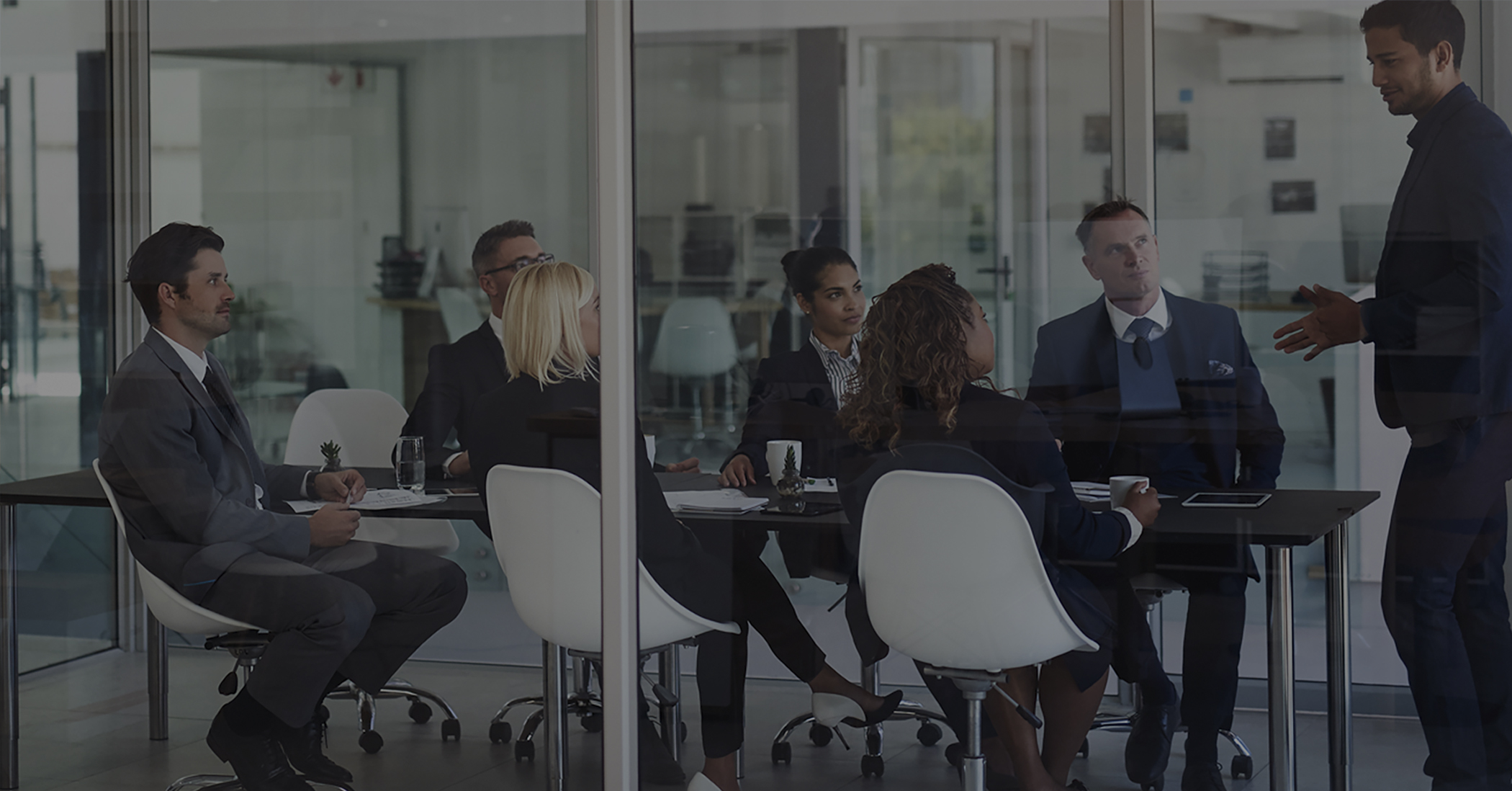 Picture of Perficient employees in a conference room