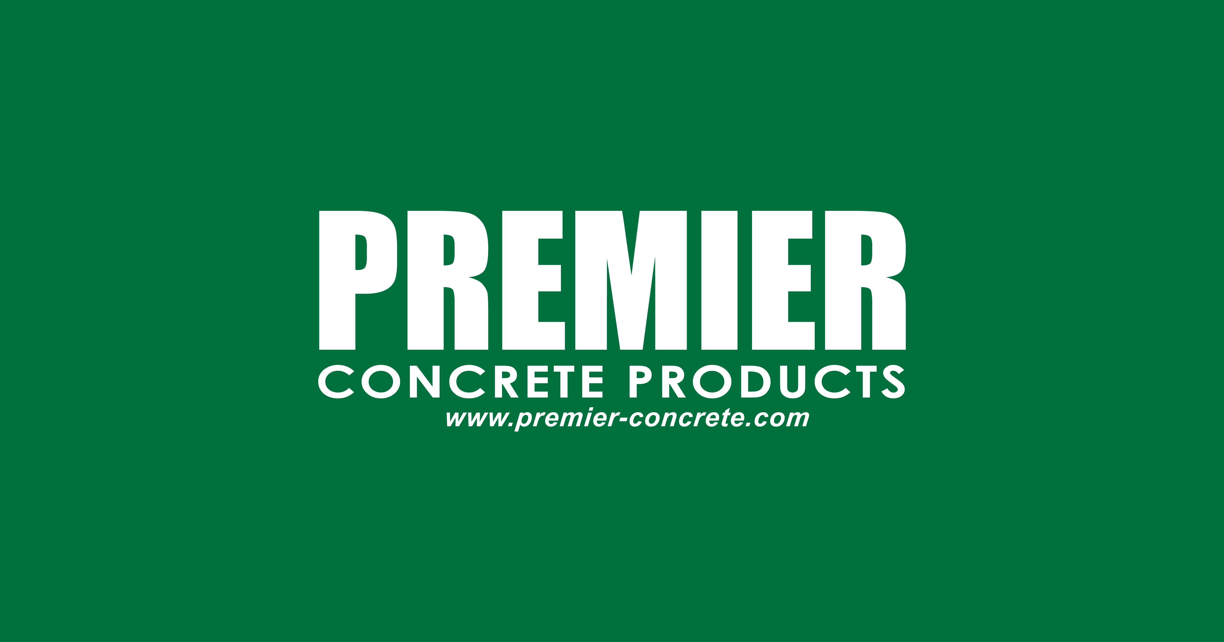 Premier Concrete Products Logo Card