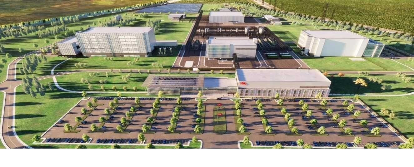 Rendering of Lilly Huntsville, AL, Manufacturing facility