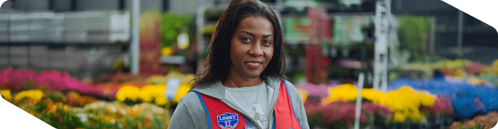 Lowe's Pro associate working in the Garden Center