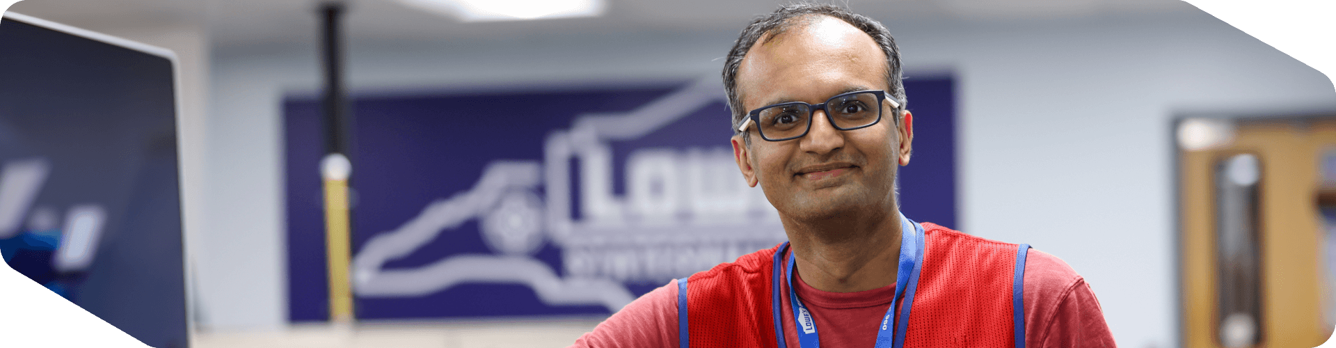 Supply Chain team member working in the office