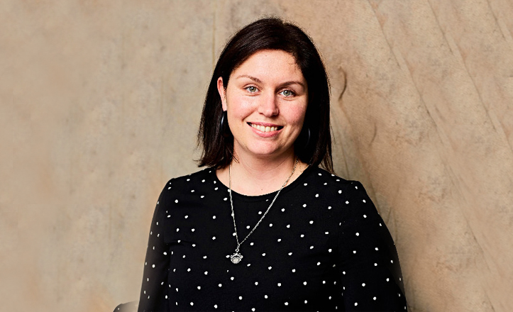 A image and headshot of a Mars Associate