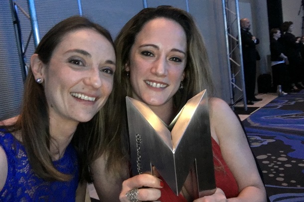 Elodie et Emmanuelle, championnes du programme Mars Make the Difference
