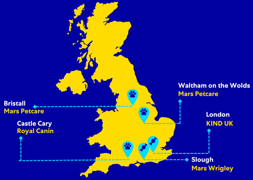 map of the UK