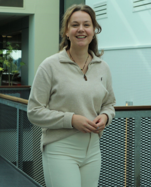 A headshot of a female Associate who provided the following testimonial