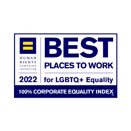 2022 Best places to work for LGBTQ+ Equality