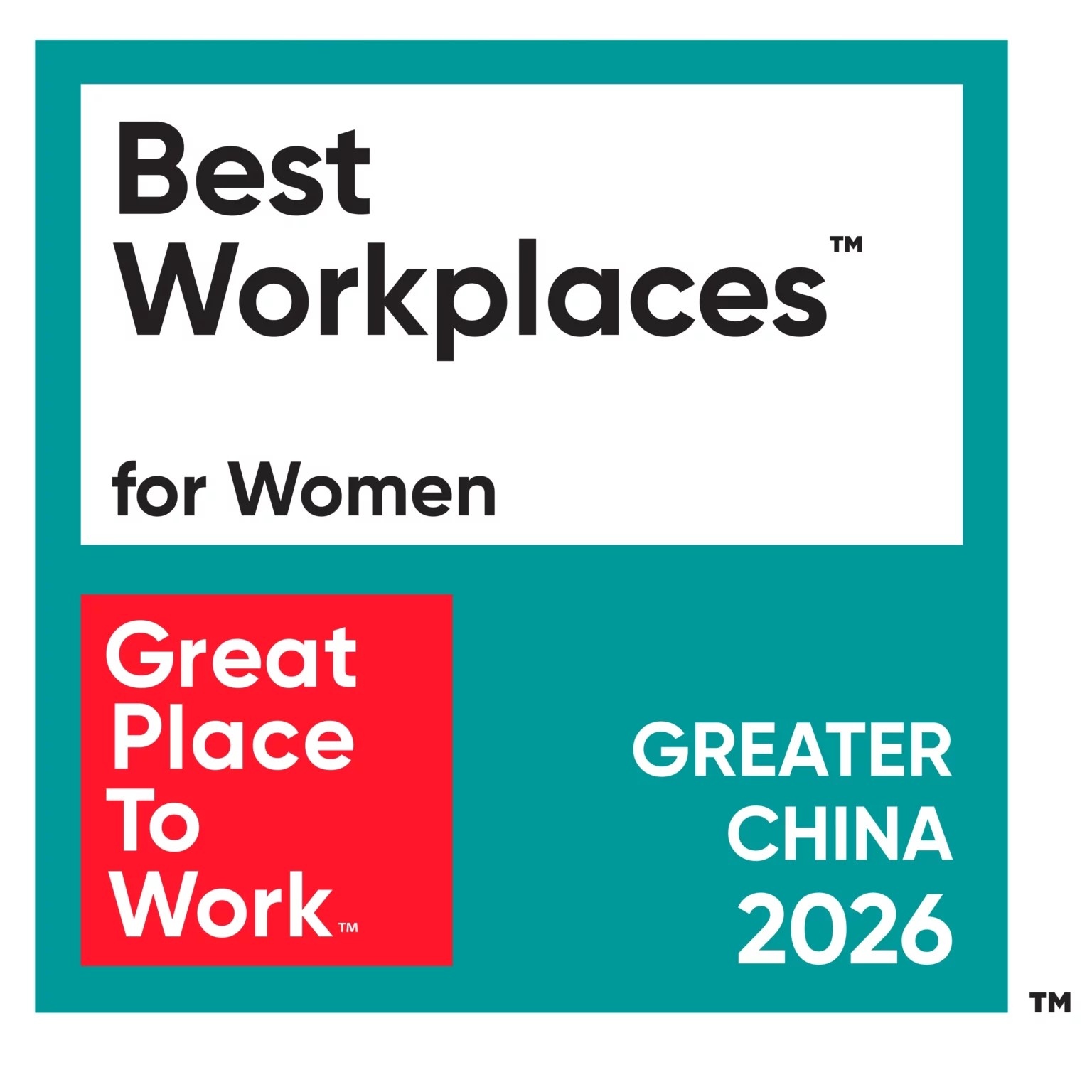 Great Places to Work Greater China 2026