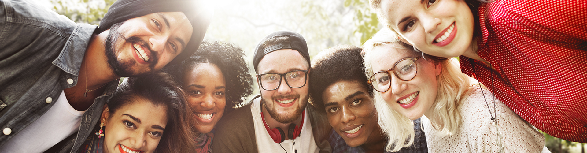 people smiling together
