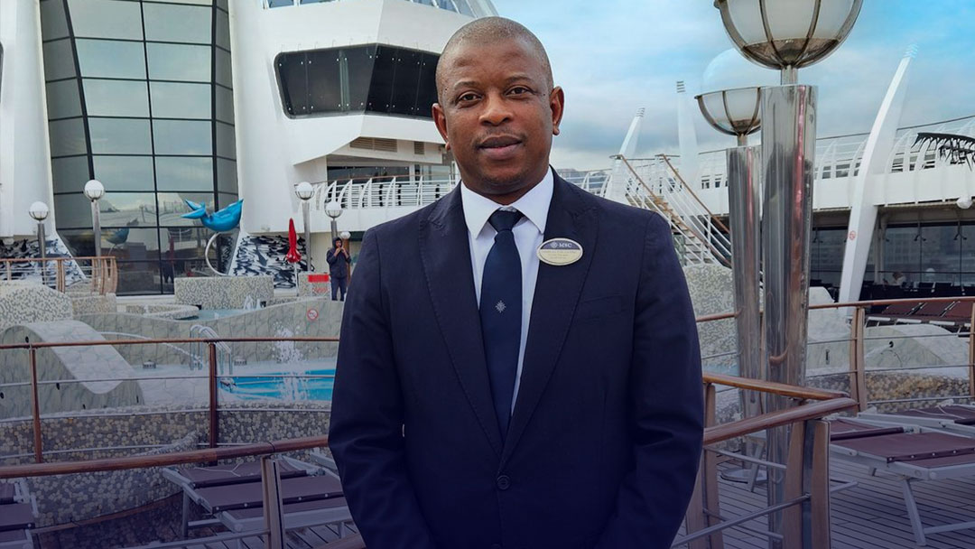 Errol, Shorex Manager at MSC Cruises, shares his journey, describing his travels to destinations across Europe and the Caribbean, and how teamwork and growth have shaped his career.
