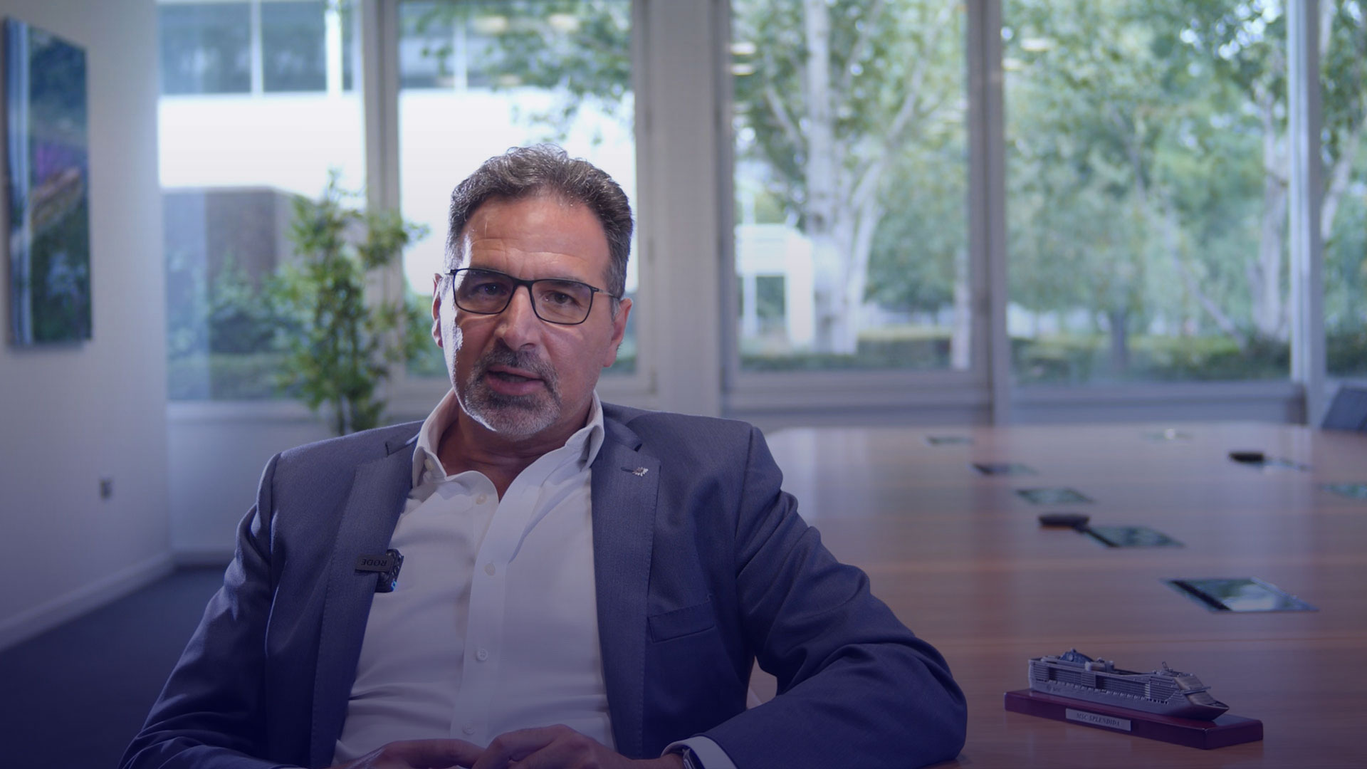 Roberto, Vice President HR  at MSC Cruises UK office, sharing his testimonial about the passion that drives our organisation.