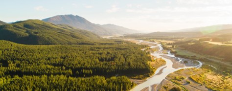 Wairau Valley, fleuve Wairau, Marlborough, île du Sud, Nouvelle-Zélande 