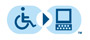 footer Web Accessibility icon