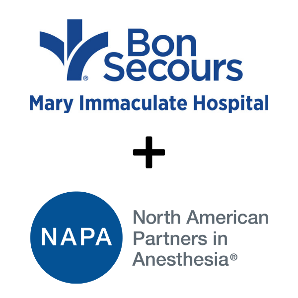 Bon Secours Mary Immaculate Hospital plus NAPA Anesthesia