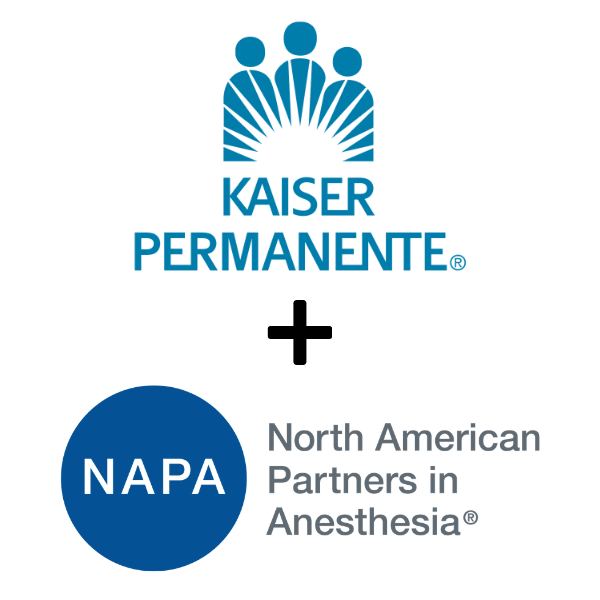 Kaiser Permanente and NAPA Anesthesia