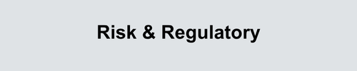 RiskRegulatory