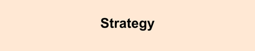 Strategy