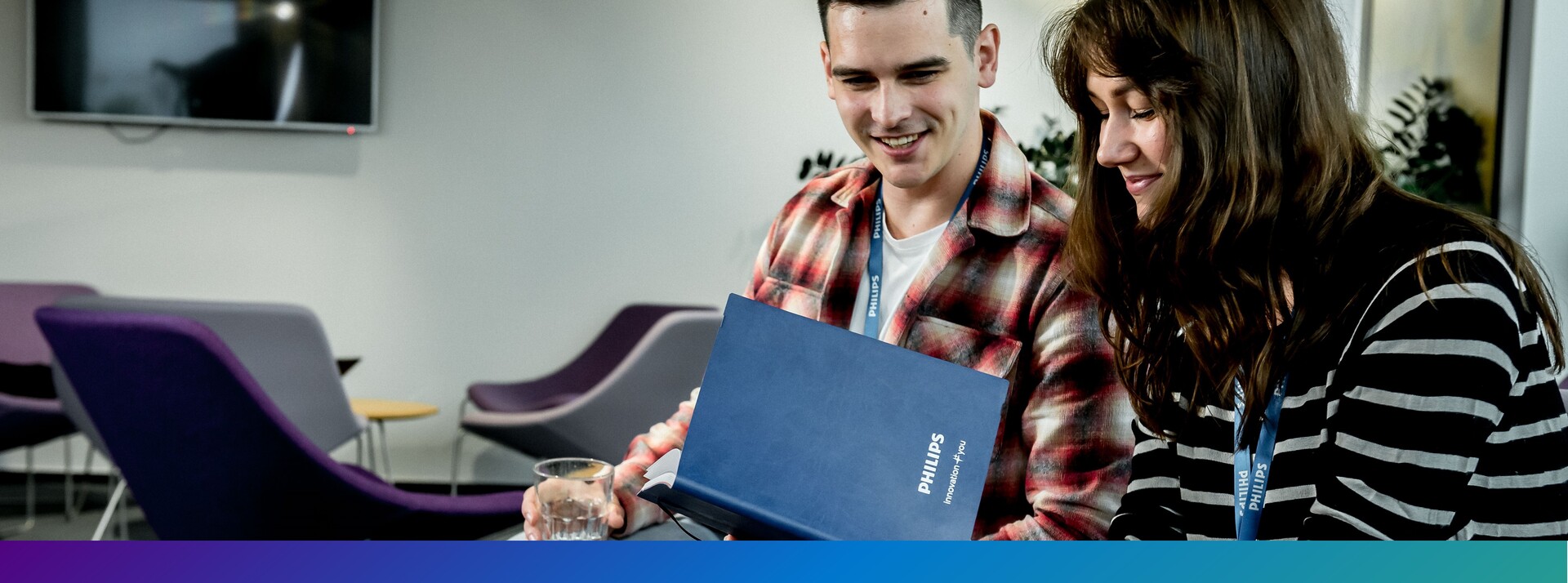 Graduate exploring careers at Philips