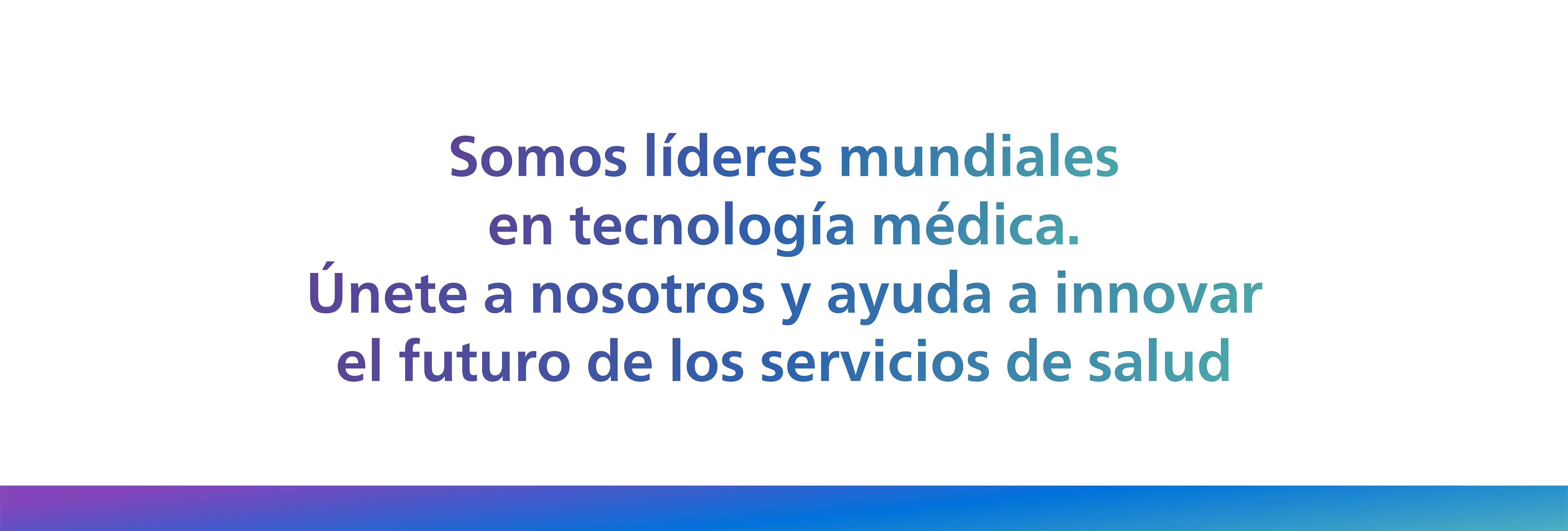 Únete a nosotros y ayuda a innovar el futuro de los servicios de salud