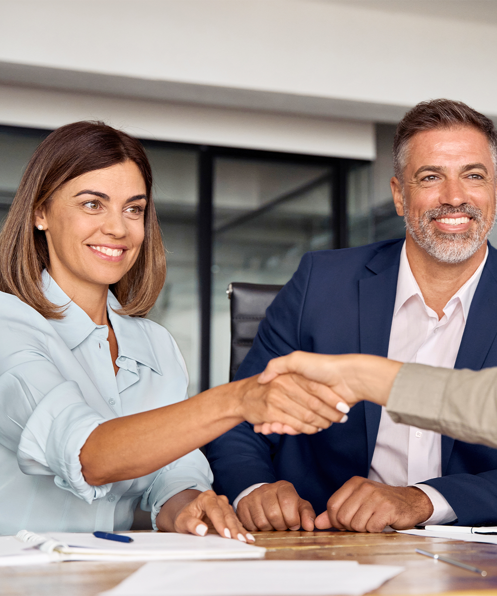 Personen in einer Gesprächssituation