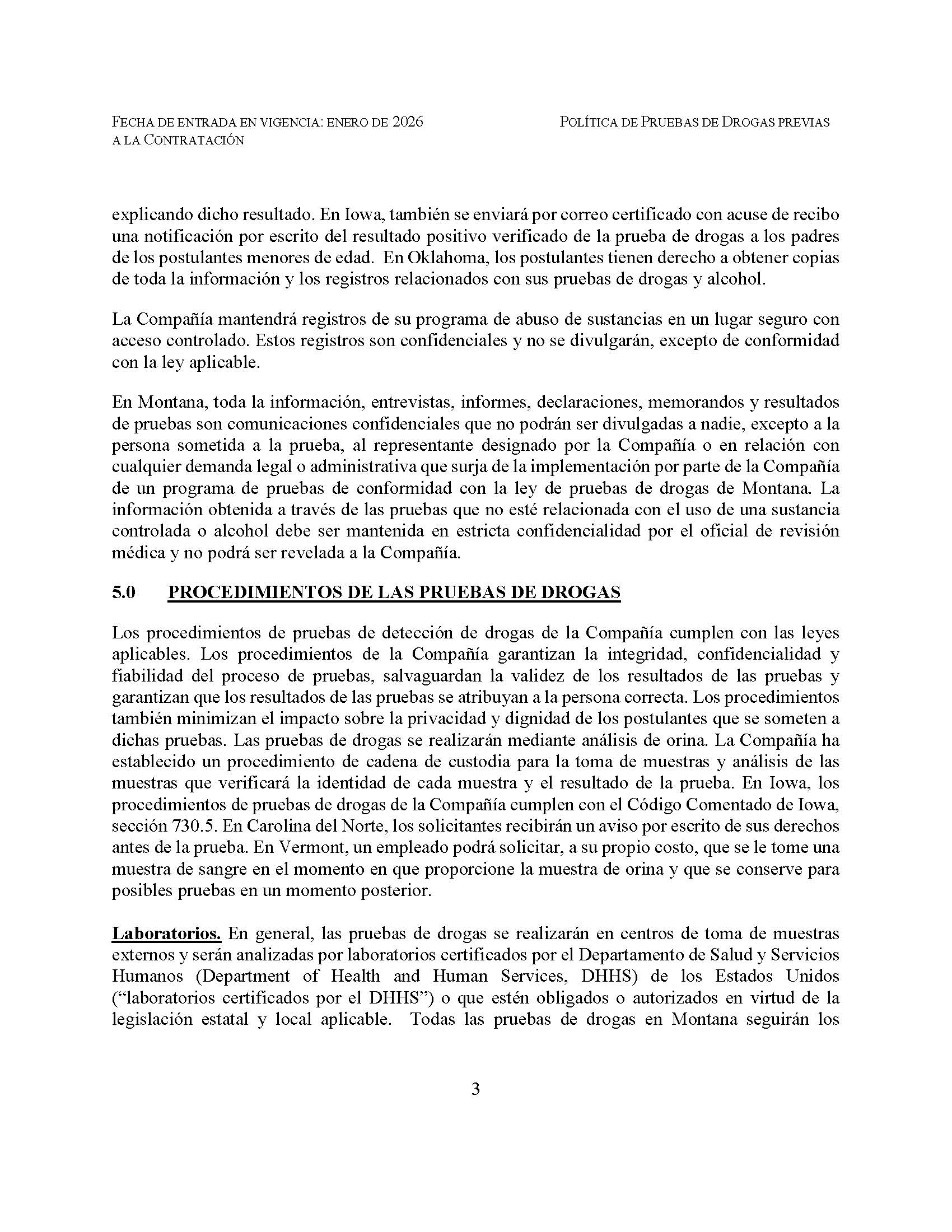 2026Pye-BarkerPre-employmentDrugTestingPolicynon-DOT_Spanish_Page_3