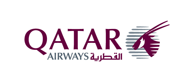 Qatar airways header logo