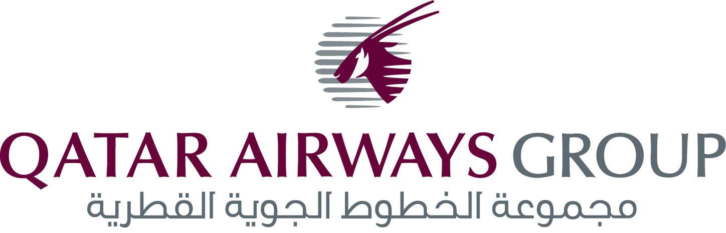 Qatar airways header logo