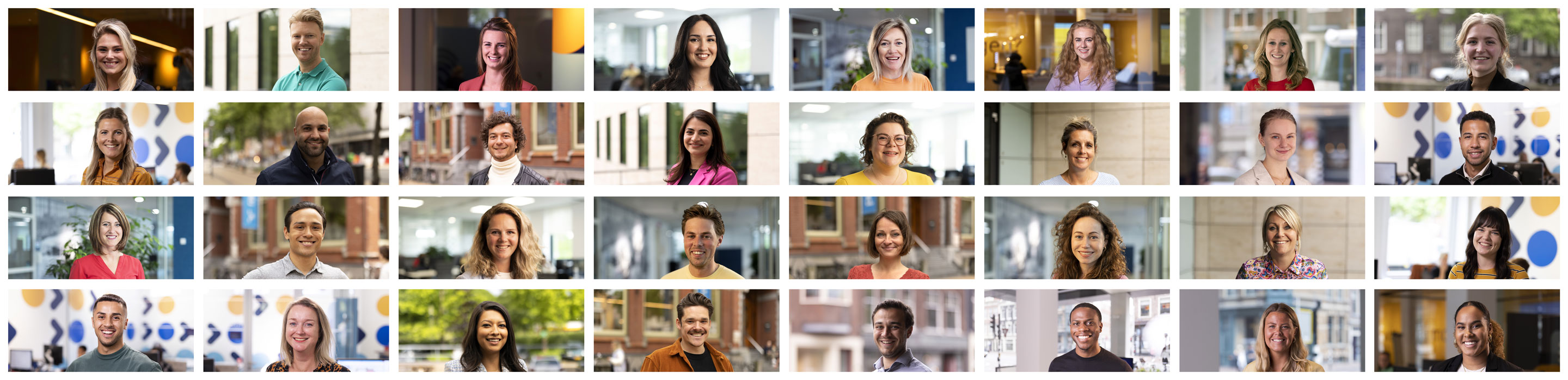 werken bij randstad | samen, energiek en authentiek. Allemaal verschillend, maar samen zijn we Randstad.