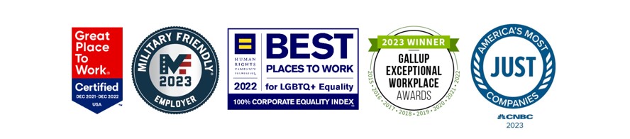 Regions is proud of our workplace recognition.
