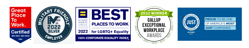 Regions is proud of our workplace recognition.