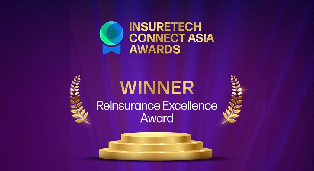 Insurtech Connect Asia Reinsurance Excellence Award