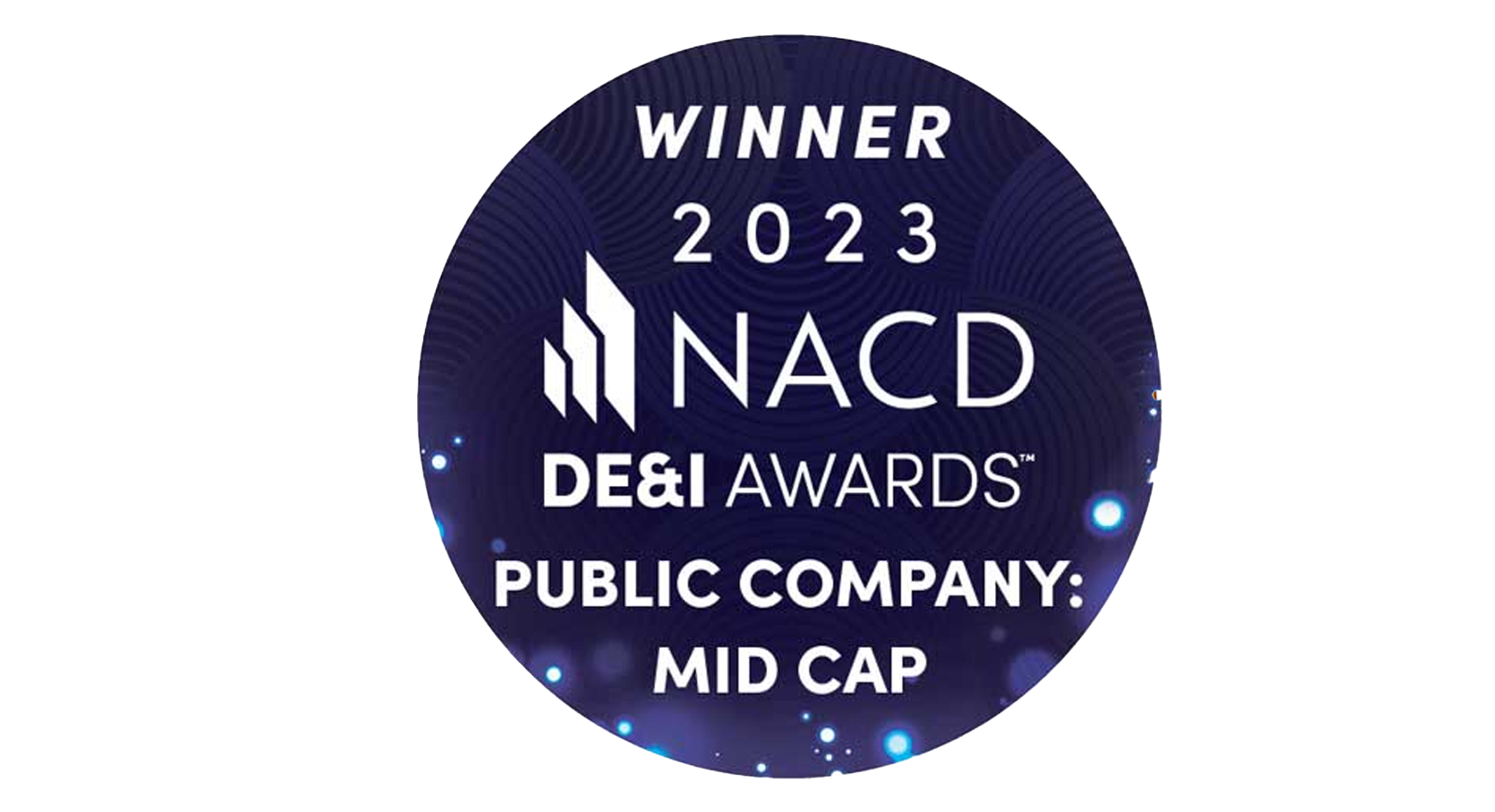 Winner 2023 NACD DE&I Awards