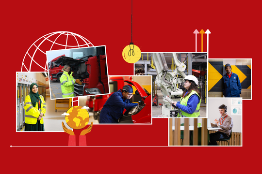 Collage of apprentices