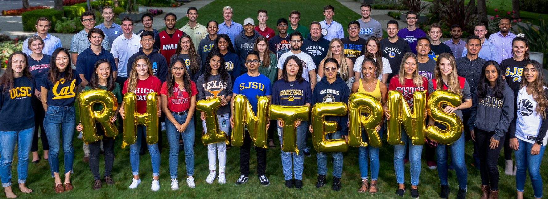 Intern group photo