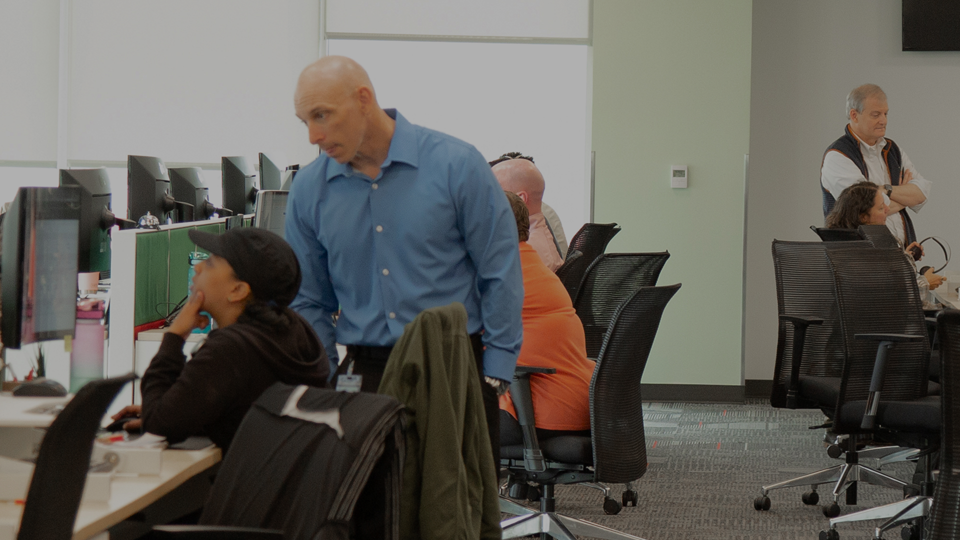Sage employees at work