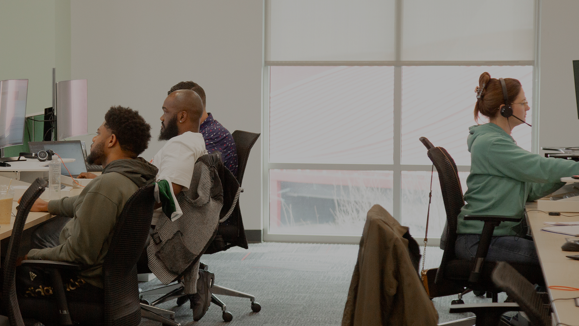 Sage employees at work