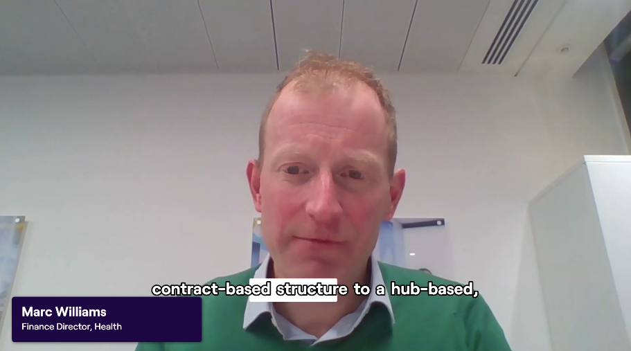 2026 New Finance Hub - Marc Williams - Cover Photo of a man in a green jumper with a shirt