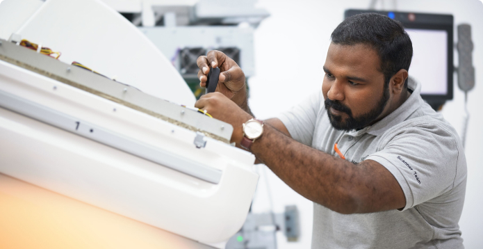 A Healthineers is working on a Siemens Healthineers product