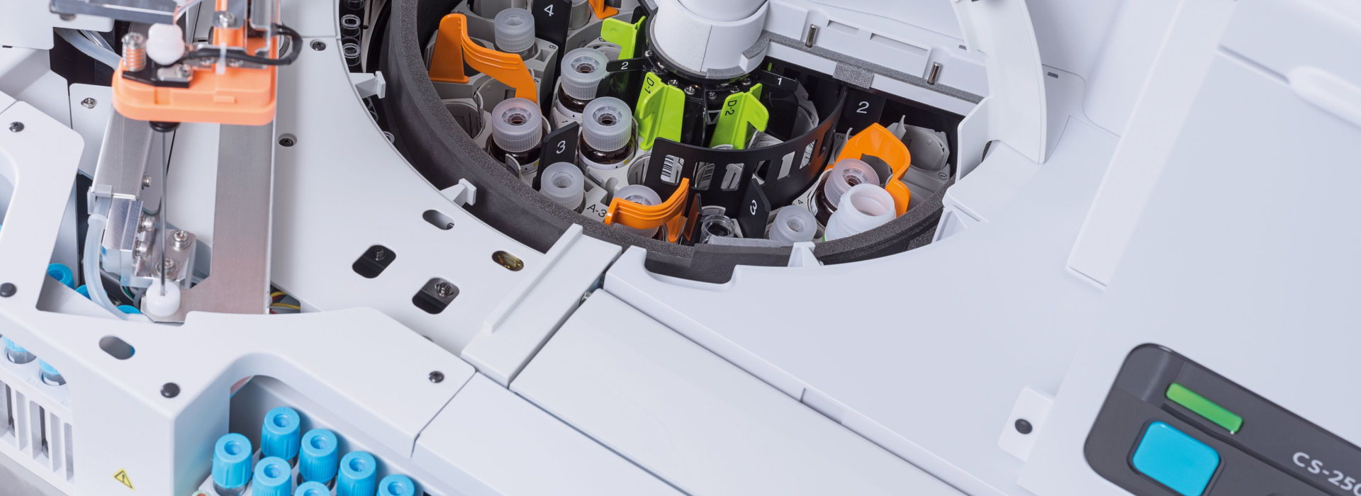 Container with aliquot tubes