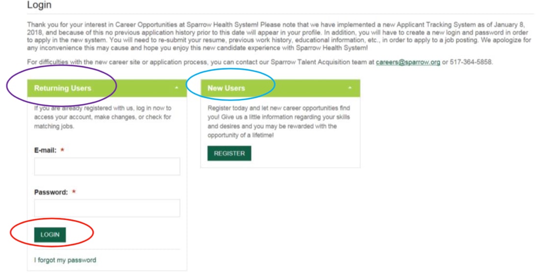 How to Apply | Sparrow Health System