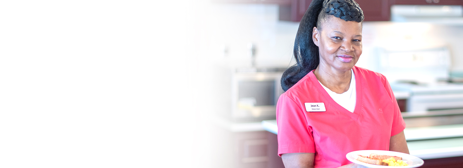 image of Jean K, one of Sienna's Dietary team members