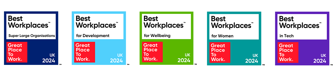 Great Place To Work badges