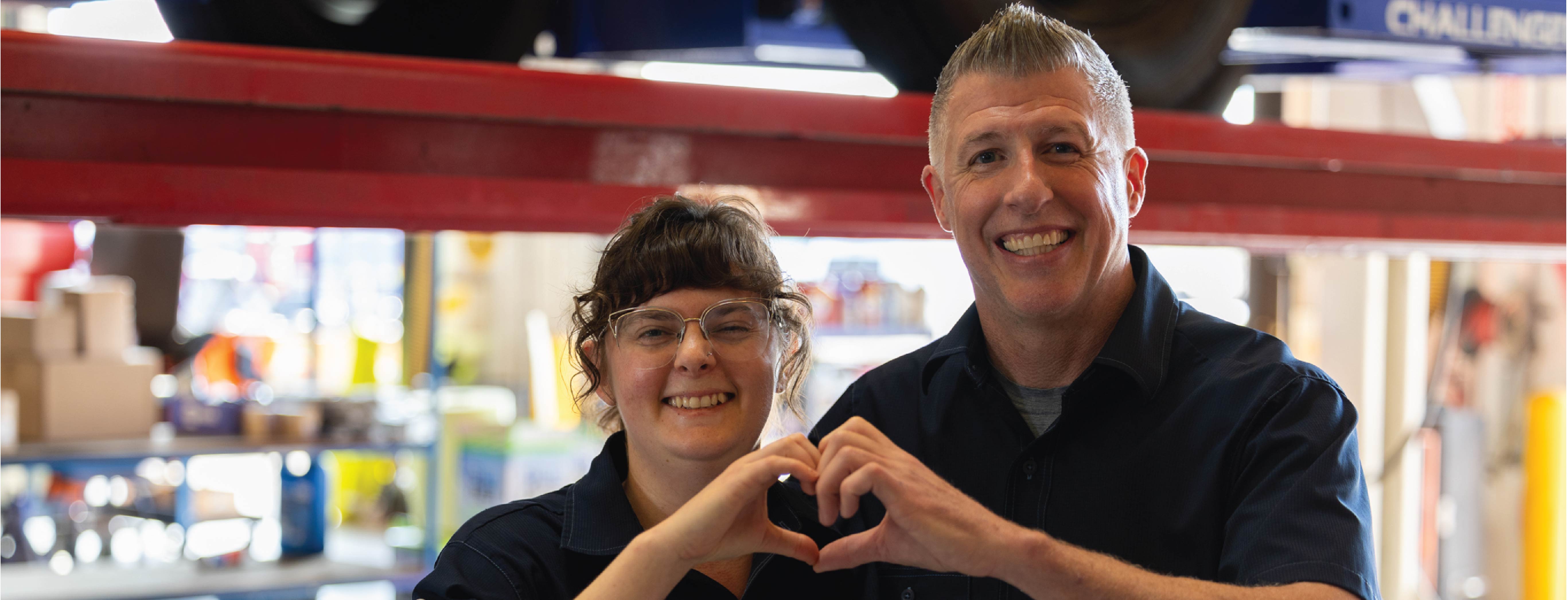 GSE smiling at the camera