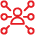Red Connected Icon