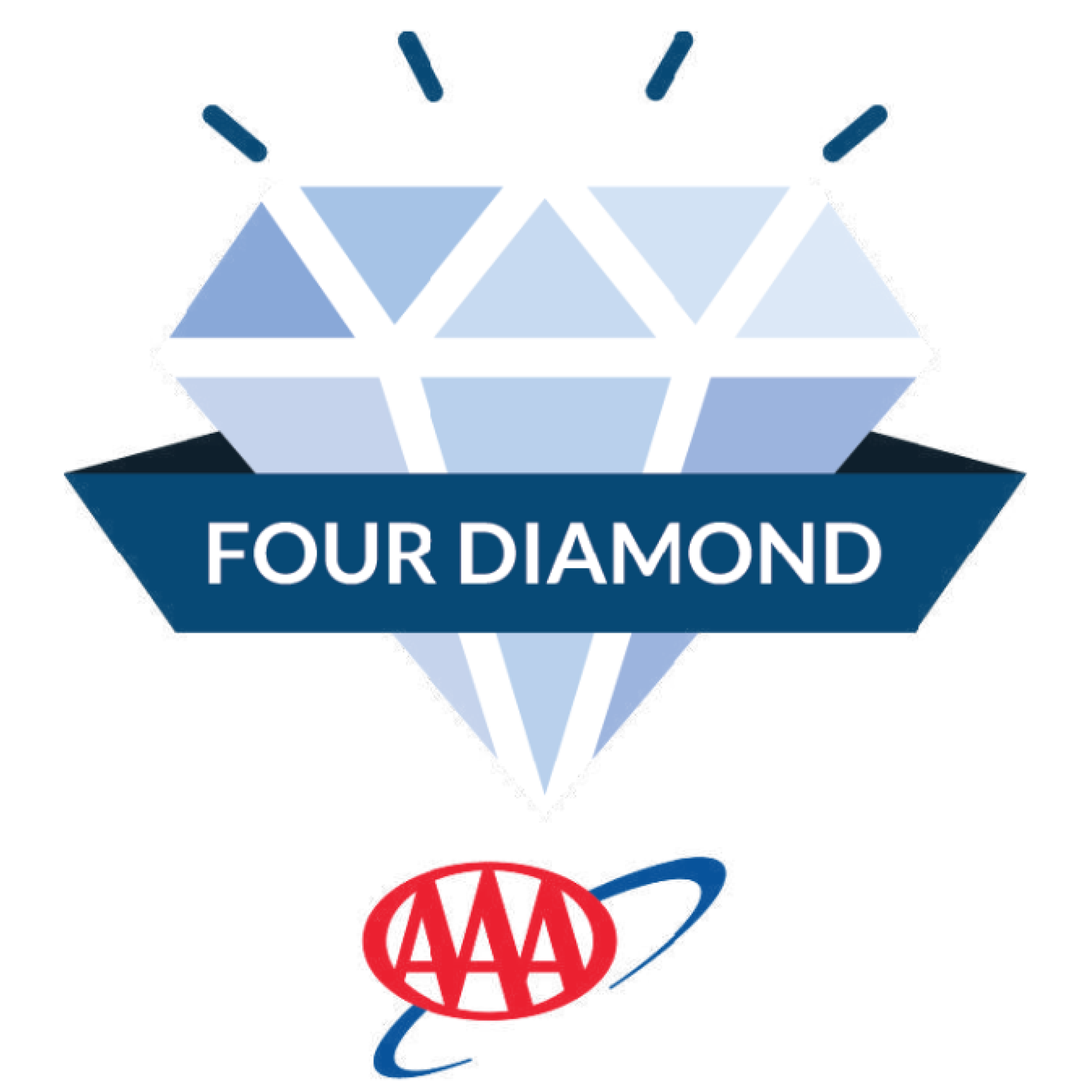 Four Diamond AAA award logo. 